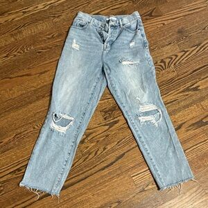 PacSun High Rise Straight size 25 Light Blue Women's Jeans